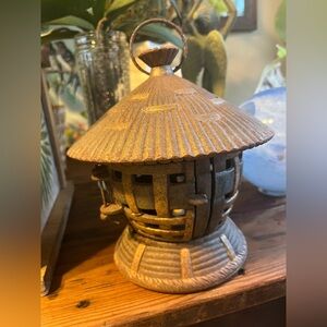 Antique Iron Asian Lantern